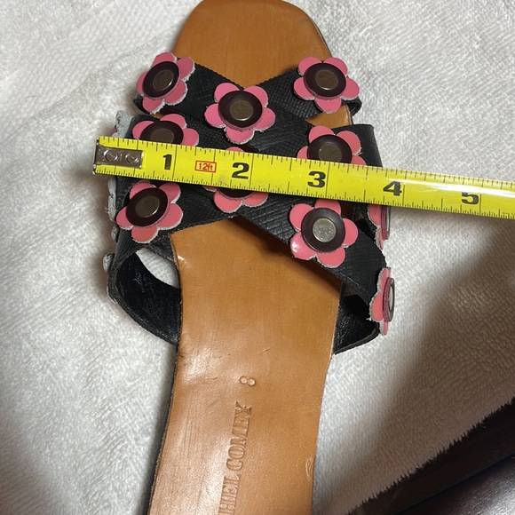 Rachel Comey ACTA SANDAL 🌸 Pink flower flowers Crisscross Size 8 New - Picture 10 of 11